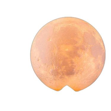 Imagem de Luminária 3D Lua Cheia Umidificador E Aromatizador Abajur