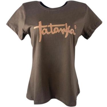 Imagem de Camiseta Country Feminina Original Tatanka 100% Algodão Estampa Da Mar