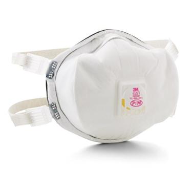 Imagem de 3M 8293 P100 Disposable Particulate Cup Respirator with Cool Flow Exhalation Valve, Standard