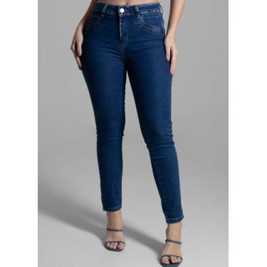 Imagem de Calça Jeans Feminina Sawary Levanta Bumbum Com Elastano Premium Origin