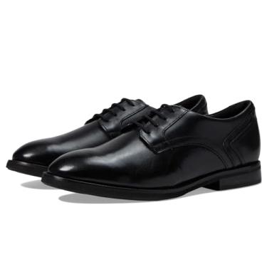 Imagem de Clarks Un Hugh Lace masculino, Couro preto, 45