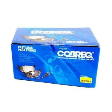Imagem de Pastilha De Freio Frontier Dianteira Cobreq N1429 Com Alarme Sistema T
