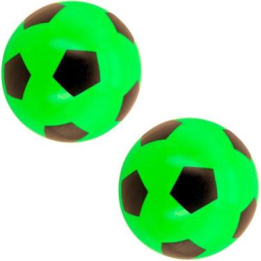 Imagem de 02x Bola De Vinil Pingo Dente De Leite Futebol Kit Atacado - Supri Lar