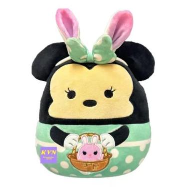 Imagem de Pelúcia Squishmallow 20 Cm Minnie Mouse Especial De Páscoa - Sunny