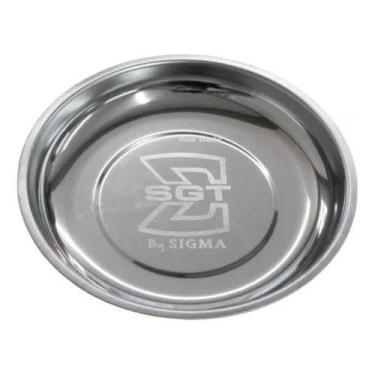 Imagem de Bandeja Magnetica Redonda Inox Grande 150mm Sigma Tools