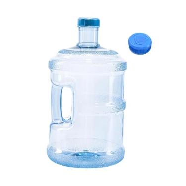 Imagem de oshhni Recipiente de armazenamento de água, dispensador de água, garrafa com alça, tanque de jarro reutilizável para cozinha, lavagem de carros, churrasco, 20.5 Cm X 20.5 Cm X