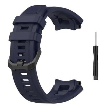 Imagem de Pulseira Compatível Xiaomi Amazfit T-Rex 2 A2170 01 Chave - Poolsy, Az