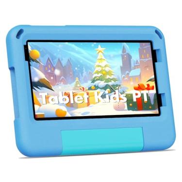 Imagem de PRITOM TAB7 PRO Tablets infantis de 7 polegadas, 64 GB, 3 GB de RAM atualizado, tablet infantil Android 14 com WiFi, câmera dupla, educação, jogos, software infantil pré-instalado, controle parental