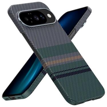Imagem de BENKS Capa para Pixel 10 Pro XL de 6,8 polegadas, ultrafina e leve para Google Pixel 10 Pro XL, feita com fibra de aramida Kevlar Dupont