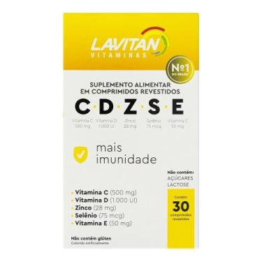 Imagem de Suplemento Alimentar Lavitan Imunidade Cdzse Com 30 Capsulas - Cimed