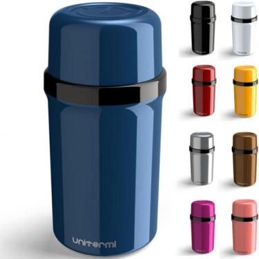 Imagem de Garrafa Térmica 250 ML Fano Unitermi Pequena Portátil Multiuso Água Ca