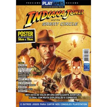 Imagem de Pôster Indiana Jones e o Grande Círculo - Sem dobras - Editora Europa