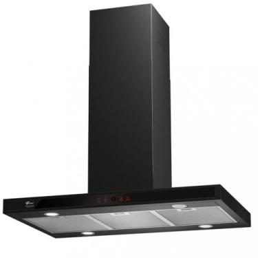 Imagem de Coifa de Ilha Fischer 90cm Platinium, Preto, 110V
