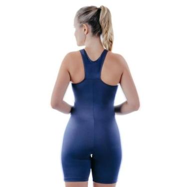 Imagem de Macaquinho Natação Anatômico Shape II 13260 - Poker, Marinho, GG