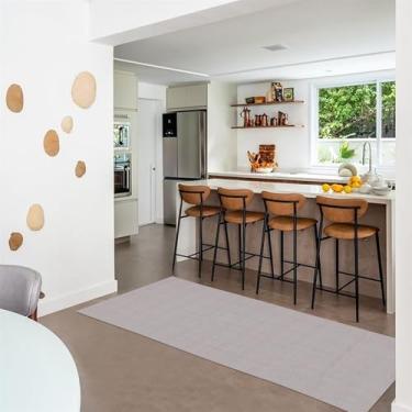 Imagem de Tapete Passadeira Beira Cama Cairo Antiderrapante 0,65 X 2,00 Nude