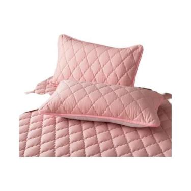 Imagem de Capa De Almofada Impermeável De Algodão Escovado Macio E Respirável, C