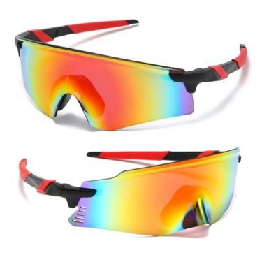 Imagem de Kit 2 Óculos Ciclismo Corrida Vôlei Runner MTB Bicicross Proteção UV40