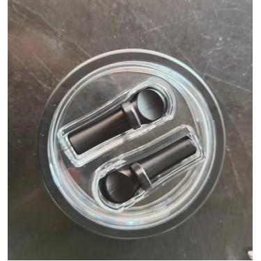 Imagem de Tampa de recipiente de substituição de canudo duplo para Stanley Quencher H2.0 1,134 g – Tampa transparente à prova de vazamento, compatível com Stanley Cup, pacote com 2, preta