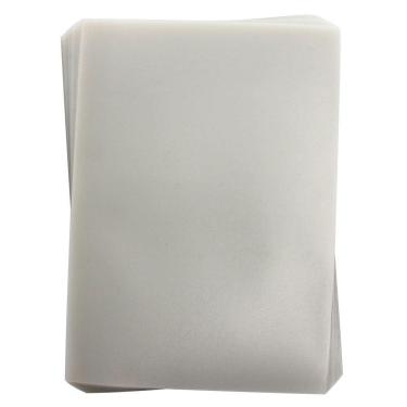 Imagem de Capa para encadernação A3 Transparente PP Couro 0,30mm 100un