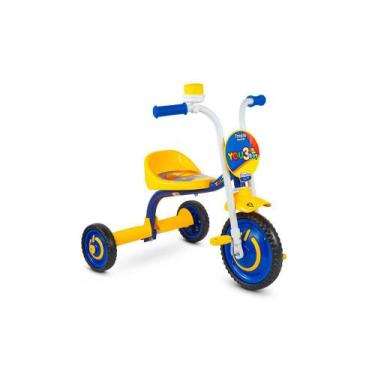 Triciclo Motoca Infantil Menino Policial Azul - Kepler