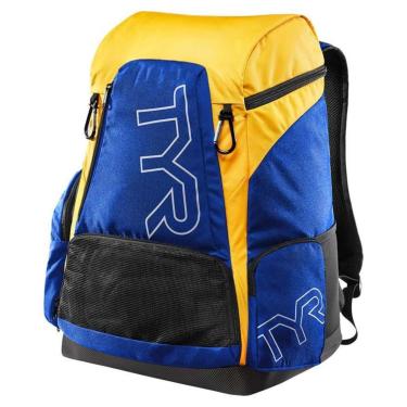 Imagem de Mochila Natação Alliance 45 Litros Backpack TYR [Cor: Azul Escuro/Branco]-Unissex