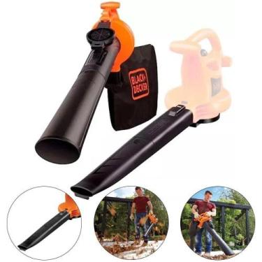 Imagem de Soprador Aspirador Triturador Black+Decker Eletrico 2500W - Black-deck