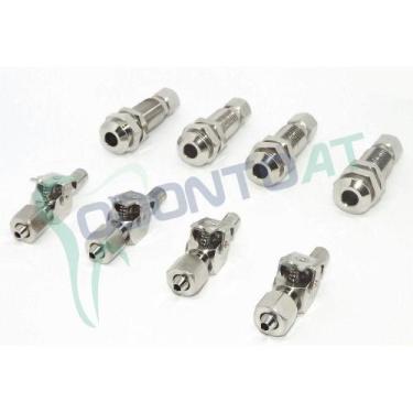 Imagem de Kit engate rápido 1/4" odontológico - 4 fêmeas e 4 machos - UNIVERSAL