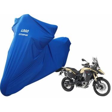 Imagem de Capa De Tecido Para Cobrir Moto BMW F 800 GS Sob Medidas - Mz, Azul
