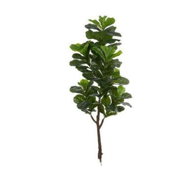 Imagem de Planta Árvore Artificial Ficus Lyrata Real Toque Verde 1,70m - FLORESC
