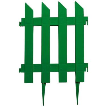 Imagem de 1 Metro Cerca para Jardim - Plástico Reciclado - Modelo Cerca - JR Inj
