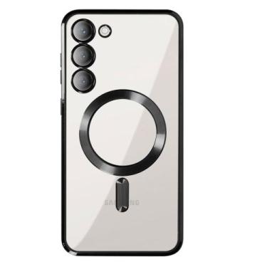 Imagem de Capa Capinha Protetora Magsafe de Silicone com Proteção na Lente para 