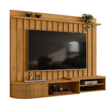 Imagem de Painel Bancada Suspensa Para Tv 60 Polegadas ímola - 7 Decor Cumaru