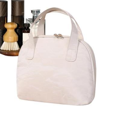 Imagem de de Toilette para Mulheres - Organizador Impermeável para Armazenamento de Maquiagem,De Maquilhagem Com Alças - Para Armazenar Produtos De Higiene E Beleza Em Viagens De Negócios E Férias