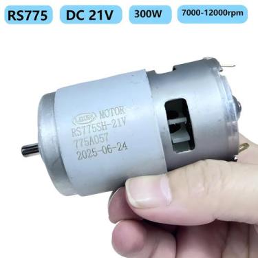Imagem de Motor DC RS775 De Alta Velocidade E Silencioso 21V, Motor Original De 