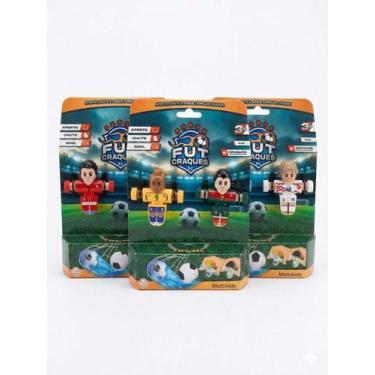 Imagem de Jogo De Mesa Fut Craques Fc Duo Com Mini Bolinha Br2574 Multikids