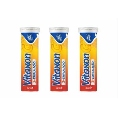 Imagem de Vitaxon Tripla Ação Vitamina C, D & Zinco Airela 10 Comprimidos - 3 Un