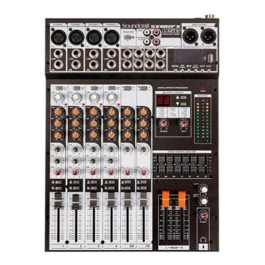 Imagem de Mesa De Som Mixer Soundcraft Sx802fx Usb Original Harman Nfe, 127V/220