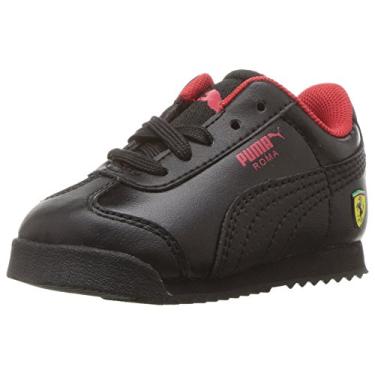 Imagem de PUMA Tênis infantil unissex Sf Roma, Puma, preto, preto, 12.5 Little Kid