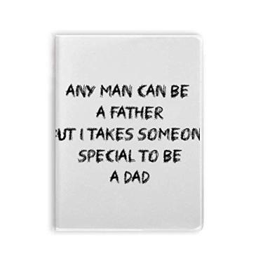 Imagem de Caderno especial para ser um pai com citações de festivais, capa de chiclete, diário de capa macia