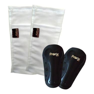 Imagem de Caneleira de Futebol + Porta Caneleira Profix - Infantil-Unissex