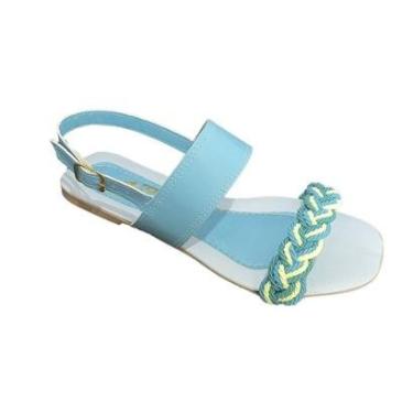 Imagem de Sandália Rasteira Extra Conforto Feminina Moda Pé 006-Feminino