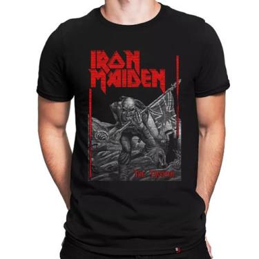 Imagem de Camiseta Iron Maiden The Trooper Banda Rock - KING OF GEEK, Preto, G