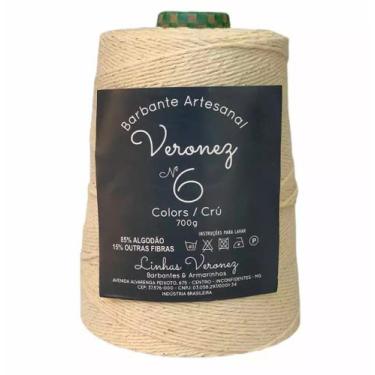 Imagem de Barbante Artesanal Veronez do Nº6 a Nº 8 700g - Linhas e Fios Veronez,