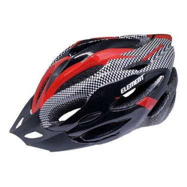 Imagem de Capacete de Segurança Ciclismo com Sinalizador De Led Bike Mtb - ELEME