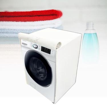 Imagem de Capa para secadora samsung 18kg impermeável - Clean Capas, BRANCO
