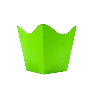 Imagem de Cachepot Montado Médio Verde Limão 10 Un