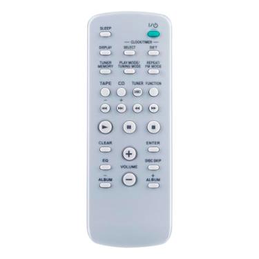 Imagem de Controle remoto de substituição RM-SC3 compatível com sistema estéreo Sony MHC-GX555 MHC-LX10000 MHC-GX9900 MHC-GX355 CMT-HPX10W MHC-GX750 MHC-GX9000 CMT-CPX22 CMT-GPX6 CMT-CP555 MHC-GX450 CMT-GX450