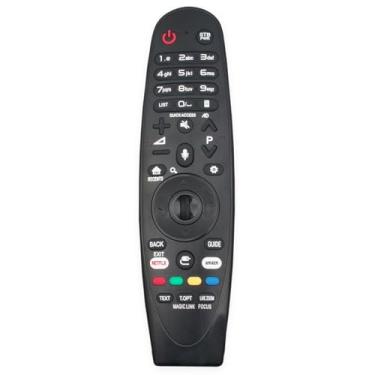 Imagem de Controle remoto de voz de substituição AN-MR650A compatível com LG TV 49SJ800V 43UJ654T 43UJ654V 49SJ800T 43UJ634V 49SJ800Y 49UJ654V 49UJ634V 49UJ654T 49UJ752T 49UJ752T 49UJ652T UJ7700 0 55SJ850T com