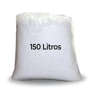 Imagem de Isopor Flocado TRITURADO 150 litros para concreto leve - Mgonline