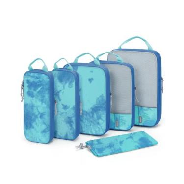Imagem de Conjunto de 6 Cubos de Compressão BAGSMART para Viagem